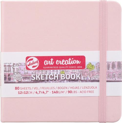 ART CREATION ESKİZ DEFTERİ 140 GR  12 X 12 CM PEMBE