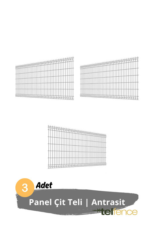 Panel Çit Teli - 150 x 250 Cm - 3 ADET