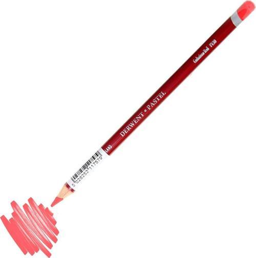 P130 Derwent Pastel Pencils Pastel Kalem P130 Cadmium Red