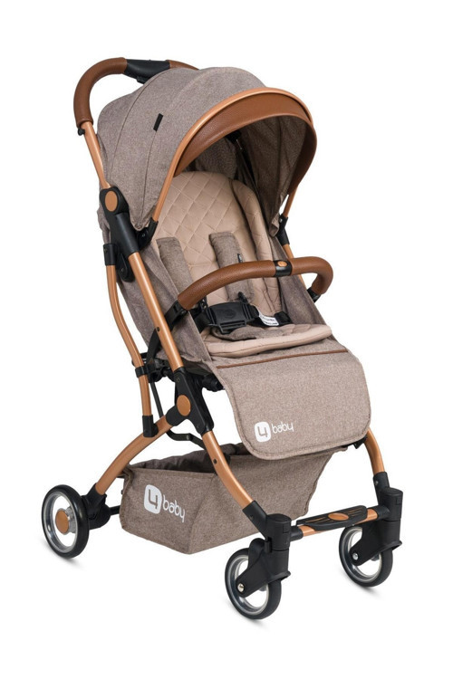 Elegant Ab-340 Gold Kabin Bebek Arabası Kahve