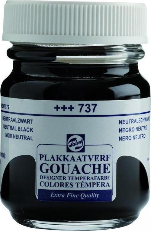 GOUACHE JAR 50ML NEUTRAL BLACK 
