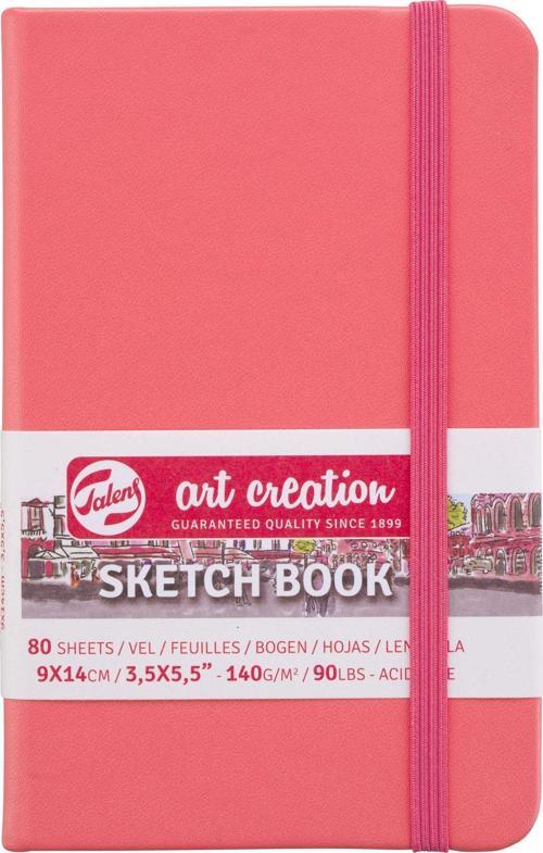 SKETCH BOOK - 9X14 CM -140GR-80 YAPRAK- CORAL