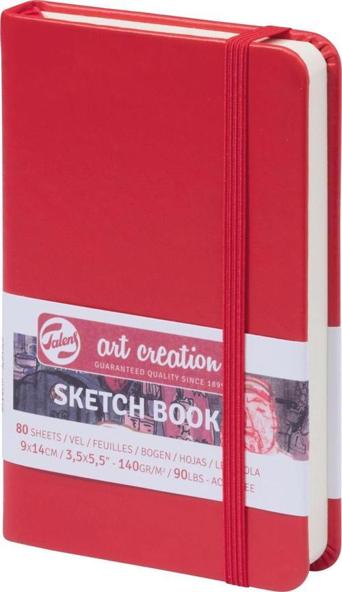 SKETCH BOOK - 9X14 CM -140GR-80 YAPRAK-SW RED