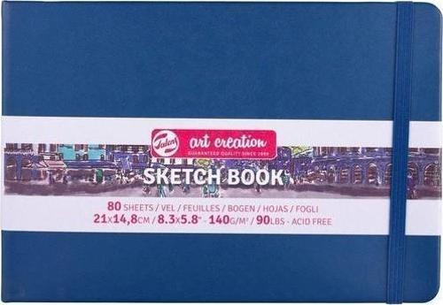 SKETCH BOOK NAVY BLUE 21X14,8CM