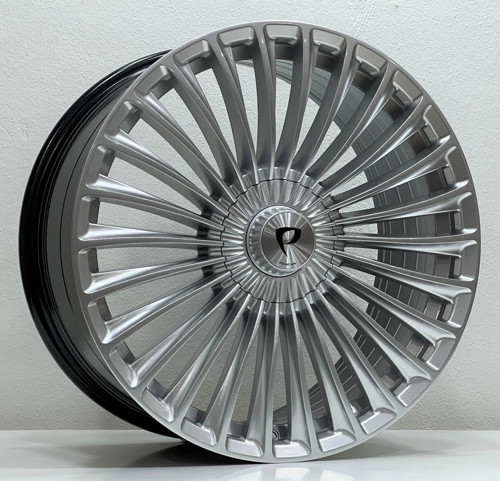 7.5X17 BK-3S198 5X112 ET35 66.6 HYPER SILVER XL