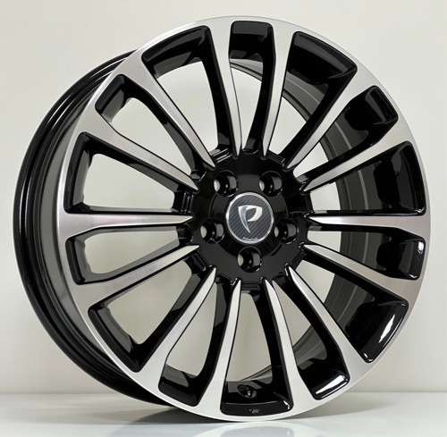 6.5X16 BKY-1204 5X98 ET40 58.1 BLACK MACHINED XL