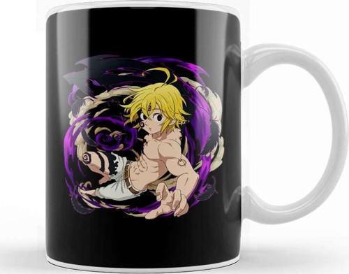 Meliodas Wrath Kupa Bardak Porselen