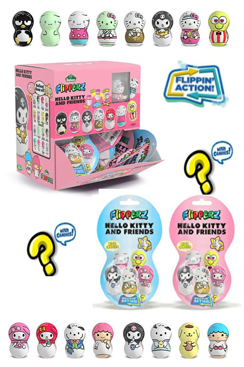Flipperz Hello Kitty And Friends Şekerlemeli Hacıyatmaz Figürler 24 adet