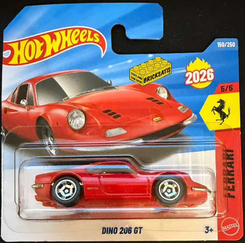 Tekli Arabalar Dino 206 GT JJH56 (Ferrari)