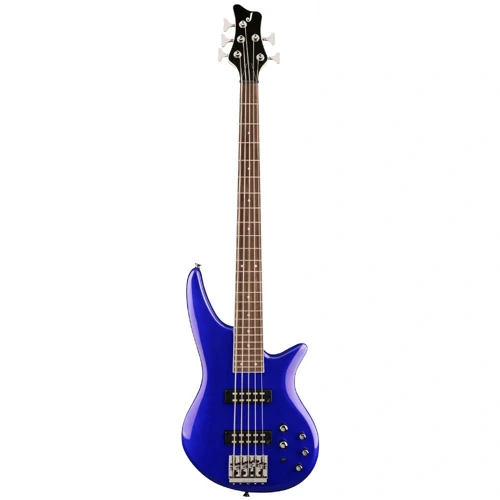 2919005527 JS Spectra Bass JS3V 5 Telli Bas Gitar (Indigo Blue) | Aktif EQ Mavi Renk ve Modern Gövde Tasarımı