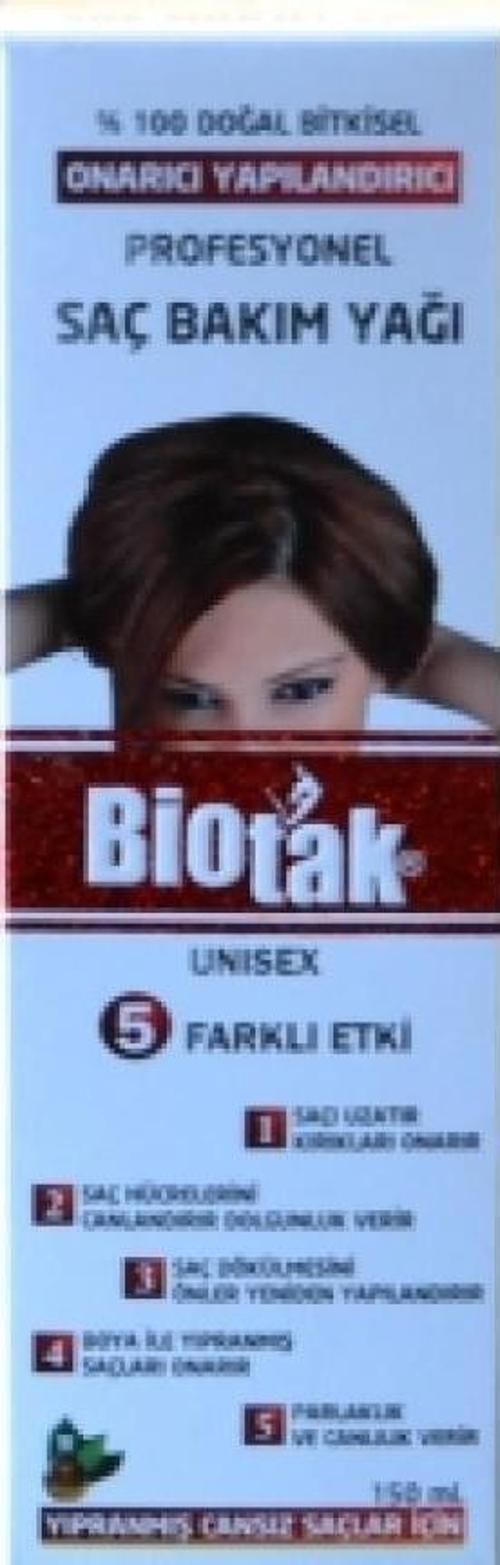 Bitkisel Özlü Saç Bakım Yağı 150 Ml