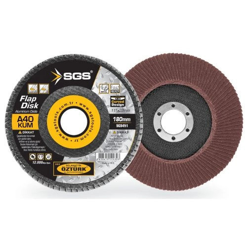 FLAP DİSK 180MM AO 40KUM