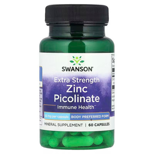 Zinc Picolinate 50 mg 60 Capsules