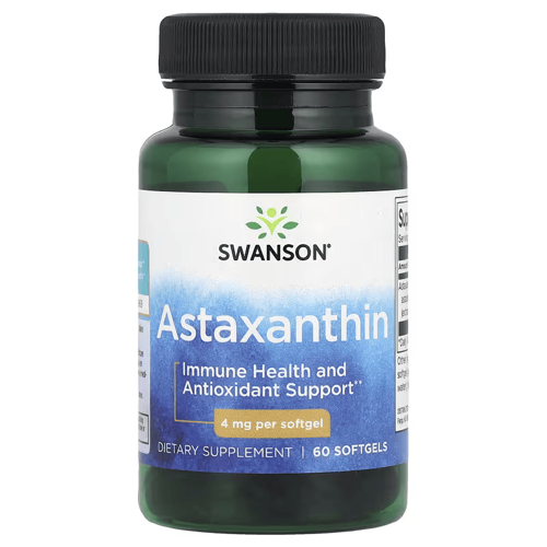 Astaxanthin Immune Health and Antioxidant Support 4 mg 60 Softgels