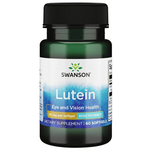 Lutein Eye and Vision Health 20 mg 60 Softgels