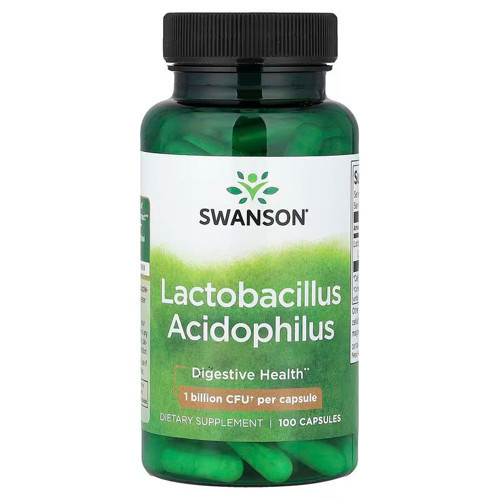 Lactobacillus Acidophilus Probiotics Digestive Health 1 Billion CFU 100 Caps