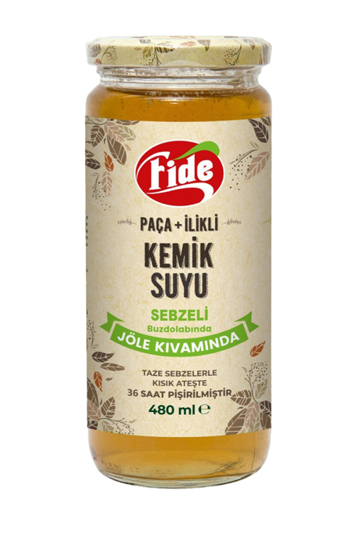Paça + İlikli Kemik Suyu Jöle Kıvamında Sebze 480 ml