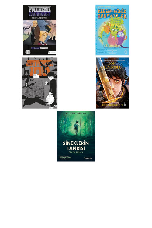 Fullmetal Alchemist - Metal Simyacı 11 + 4 Kitap Daha (Set)