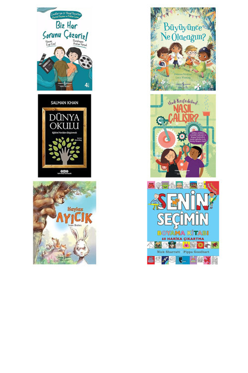 Biz Her Sorunu Çözeriz! - Çocuklar İçin 21. Yüzyıl Beceriler... +5 Eğitim Kitabı