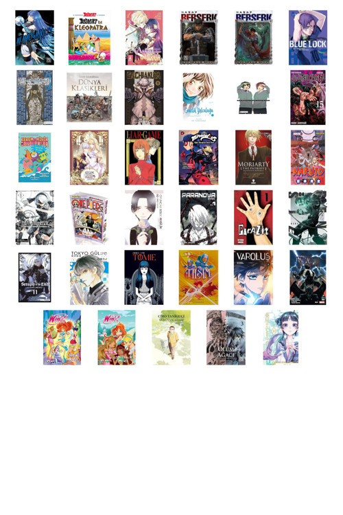 Akame, Keser 9 + 34 Kitap Daha (Set)