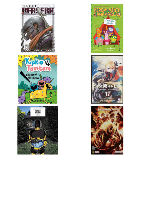 Berserk Cilt 6 + 5 Kitap Daha (Set)