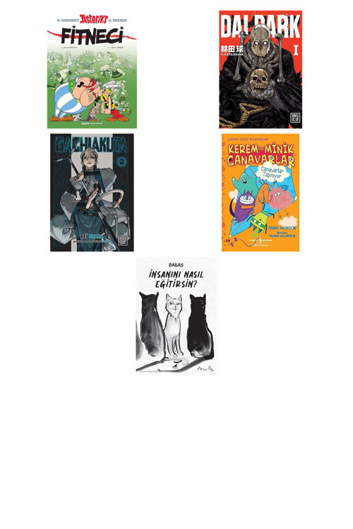 Asteriks 15 - Fitneci + 4 Kitap Daha (Set)