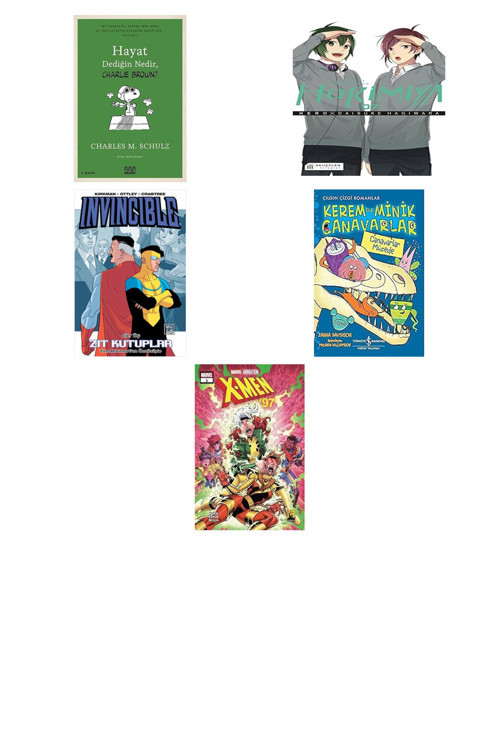 Hayat Dediğin Nedir, Charlie Brown? + 4 Kitap Daha (Set)