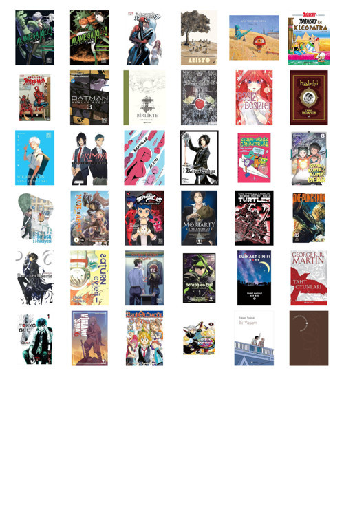 Akame, Keser 7 + 35 Kitap Daha (Set)