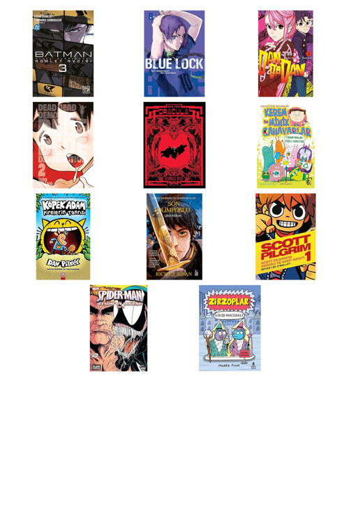 Batman – Adalet Avcısı 3 + 10 Kitap Daha (Set)