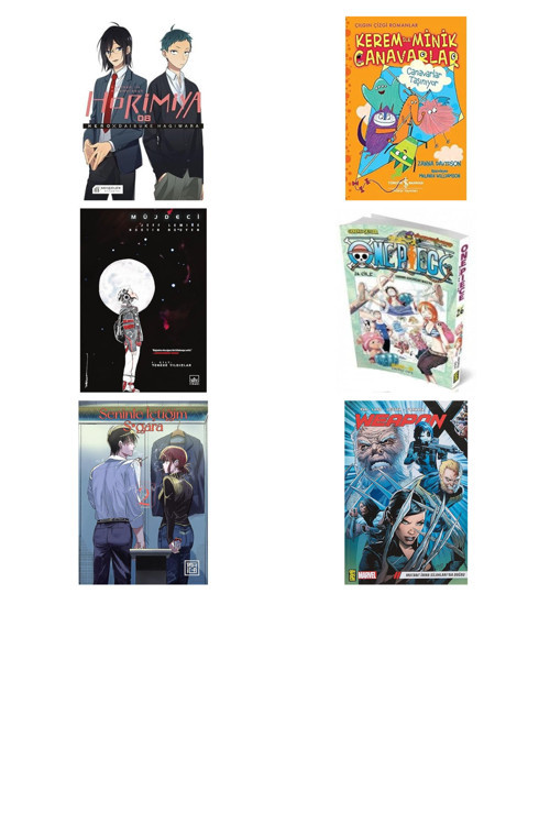 Horimiya Horisan İle Miyamurakun 08 + 5 Kitap Daha (Set)