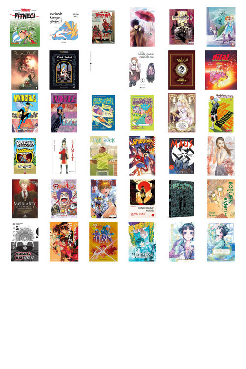 Asteriks 15 - Fitneci + 35 Kitap Daha (Set)