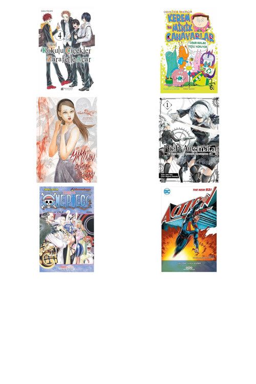 Güzel Kokulu Çiçekler Zarafetle Açar 4 + 5 Kitap Daha (Set)