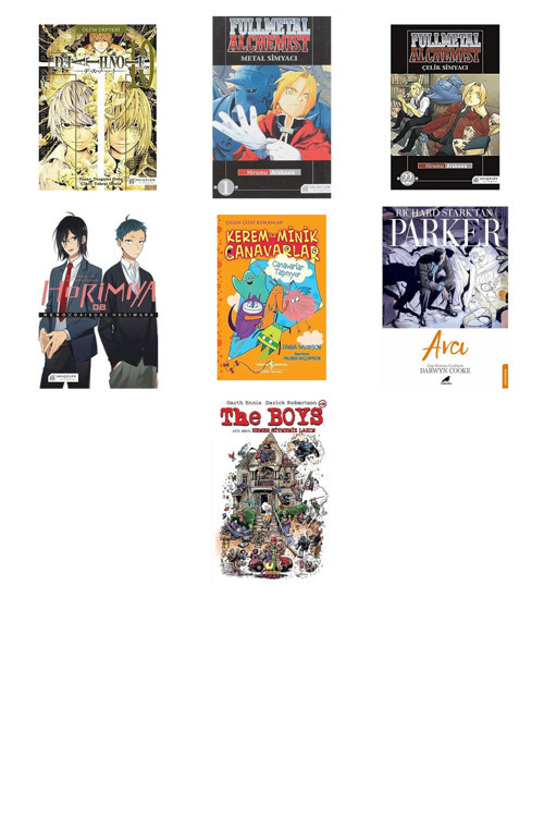 Death Note Ölüm Defteri 10 + 6 Kitap Daha (Set)
