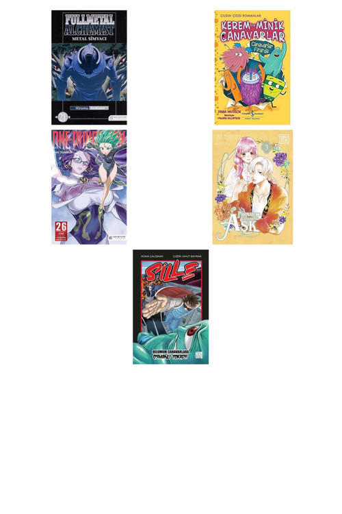 Fullmetal Alchemist - Çelik Simyacı 21 + 4 Kitap Daha (Set)