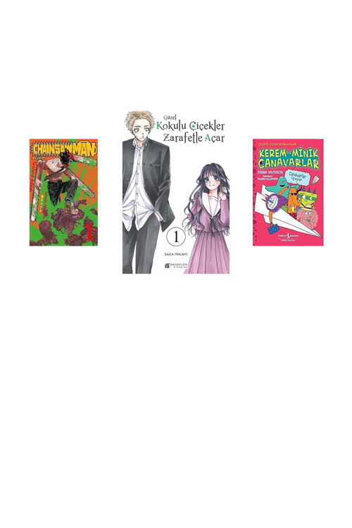 Chainsaw Man 1.Cilt + 2 Kitap Daha (Set)