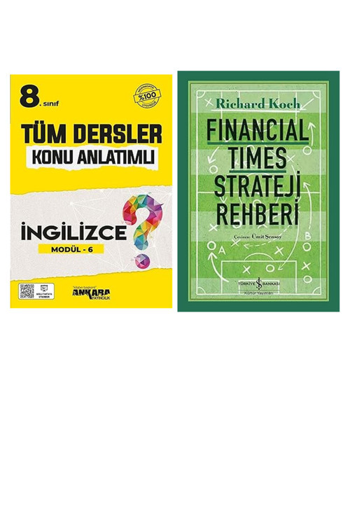 8. Sınıf Tüm Dersler Konu Anlatımlı İngilizce Modül 6... +1 Başvuru Kitabı