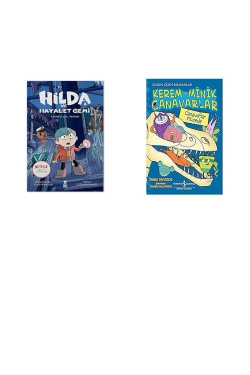 Hilda Ve Hayalet Gemi + 1 Kitap Daha (Set)