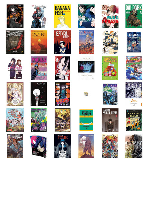 Akame, Keser 5 + 35 Kitap Daha (Set)