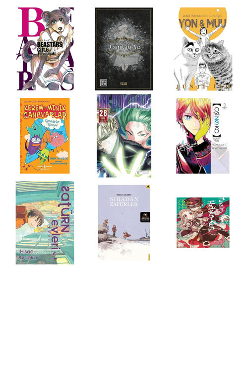 Beastars Cilt-6 + 8 Kitap Daha (Set)