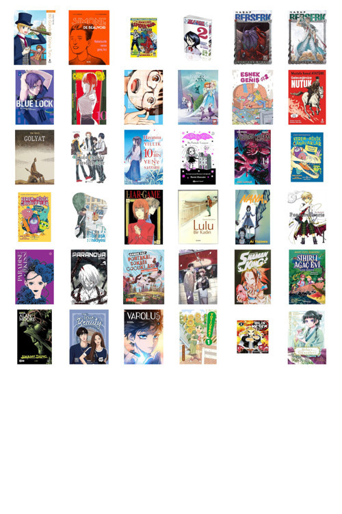 80 Günde Dünya Turu: ( Çizgi Roman ) + 35 Kitap Daha (Set)