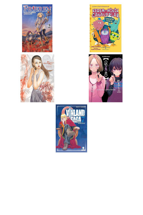 Frieren Cilt - 2 + 4 Kitap Daha (Set)