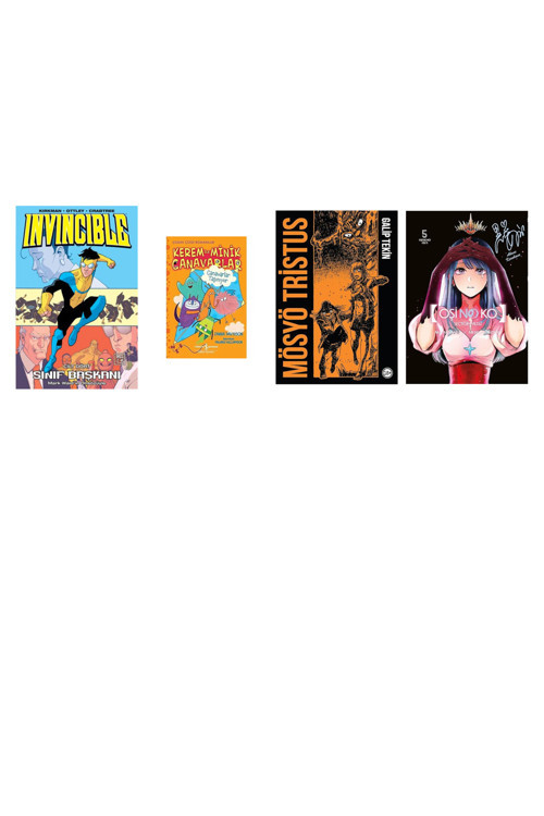 Invincible 4: Sınıf Başkanı + 3 Kitap Daha (Set)