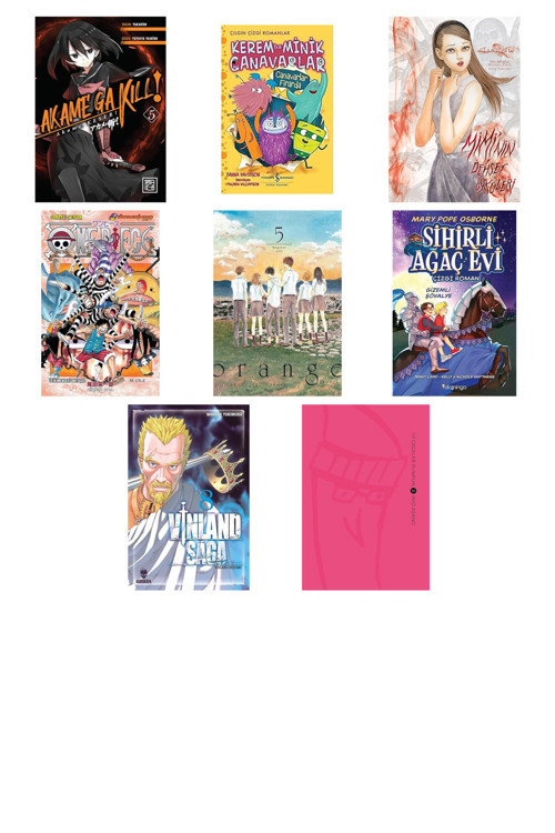 Akame, Keser 5 + 7 Kitap Daha (Set)