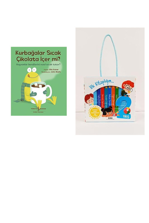 Kurbağalar Sıcak Çikolata İçer Mi?: Hayvanlar Kendilerini Na... +1 Eğitim Kitabı