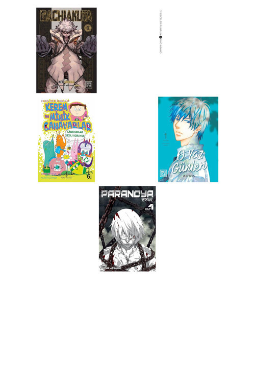 Gachiakuta 1 + 4 Kitap Daha (Set)
