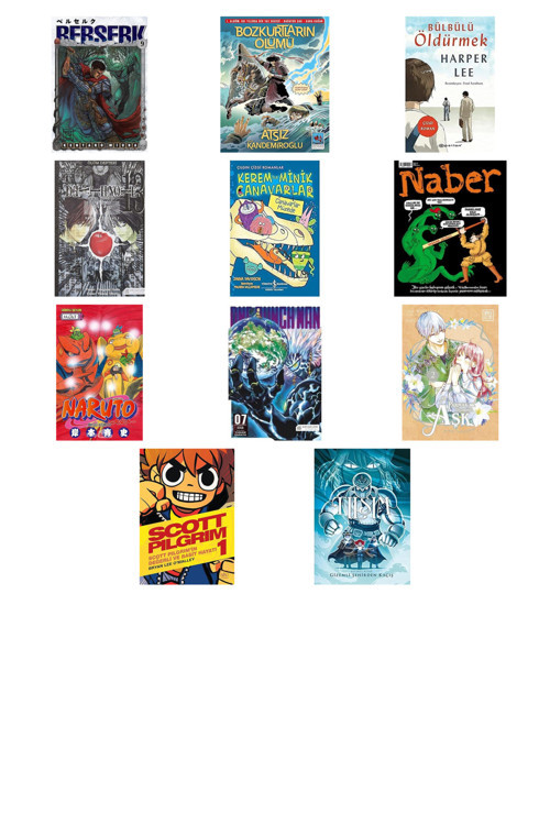 Berserk 9 + 10 Kitap Daha (Set)