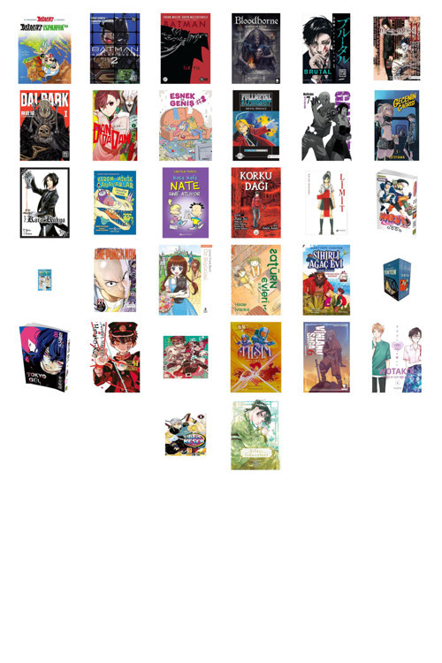 Asteriks 14 - Asteriks İspanya'Da + 31 Kitap Daha (Set)