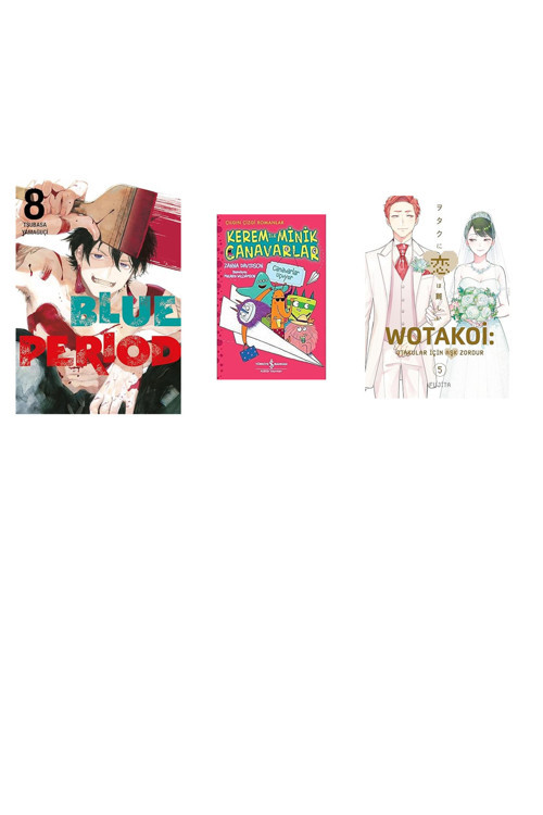 Blue Period 8. Cilt + 2 Kitap Daha (Set)