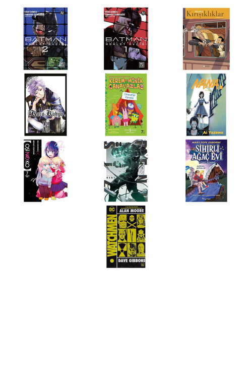Batman - Adalet Avcısı 2 + 9 Kitap Daha (Set)