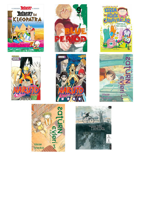 Asteriks İle Kleopatra + 7 Kitap Daha (Set)